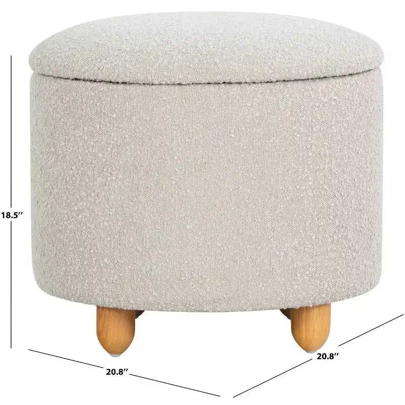 Pouf de rangement Mariabella - SFV4793 - Safavieh Couture