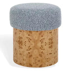 Pouf Tobianna Boucle & Burl - SFV5149 - Safavieh Couture