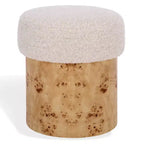 Pouf Tobianna Boucle & Burl - SFV5149 - Safavieh Couture