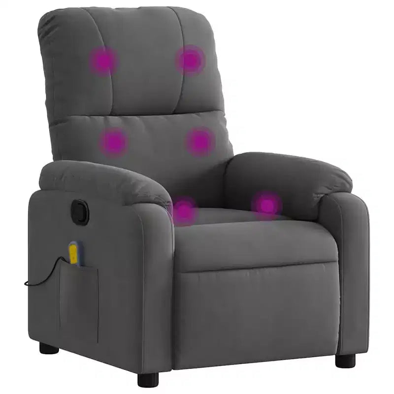 vidaXL Fauteuil inclinable de massage électrique