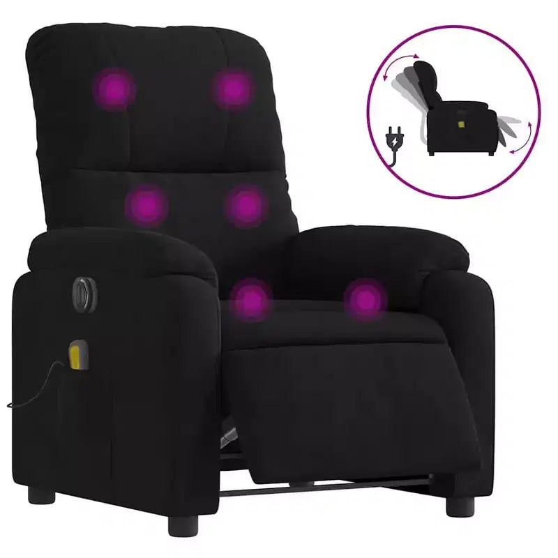 vidaXL Electric Massage Recliner Chair