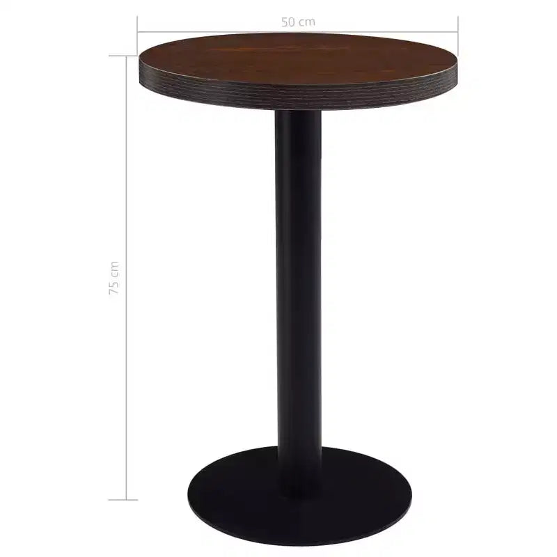 vidaXL Table de salle à manger polyvalente pour la maison et le jardin - Plusieurs couleurs et tailles