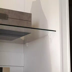 Meuble TV Famapy Blanc Grand Meuble de Rangement avec Armoires et Spots LED pour Salon
