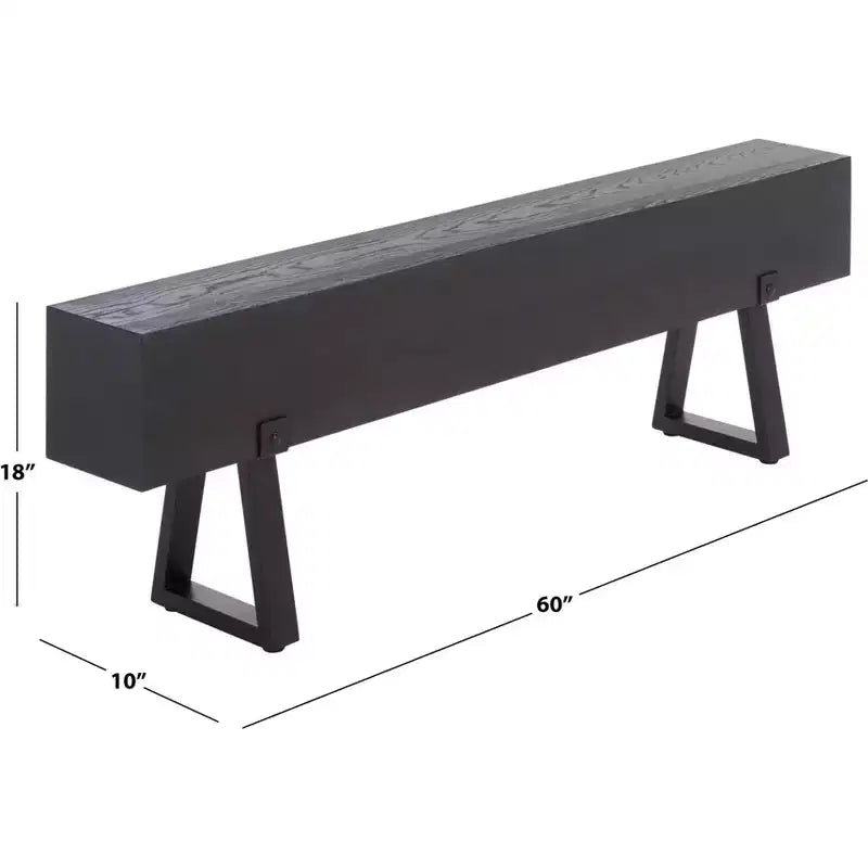 Banc Portil pieds acier - SEI