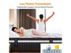 Matelas Liquidation Queen Grandeur Médium 14 po. Lit dans une boîte Blanc
