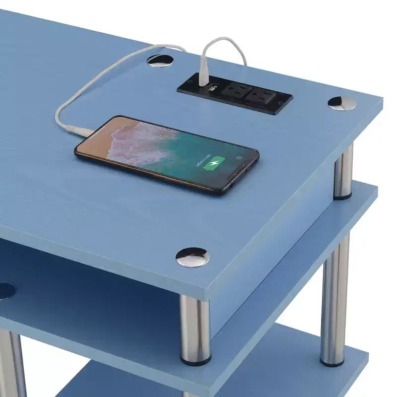 Bureaux pour enfants HomeStock avec étagère ouverte