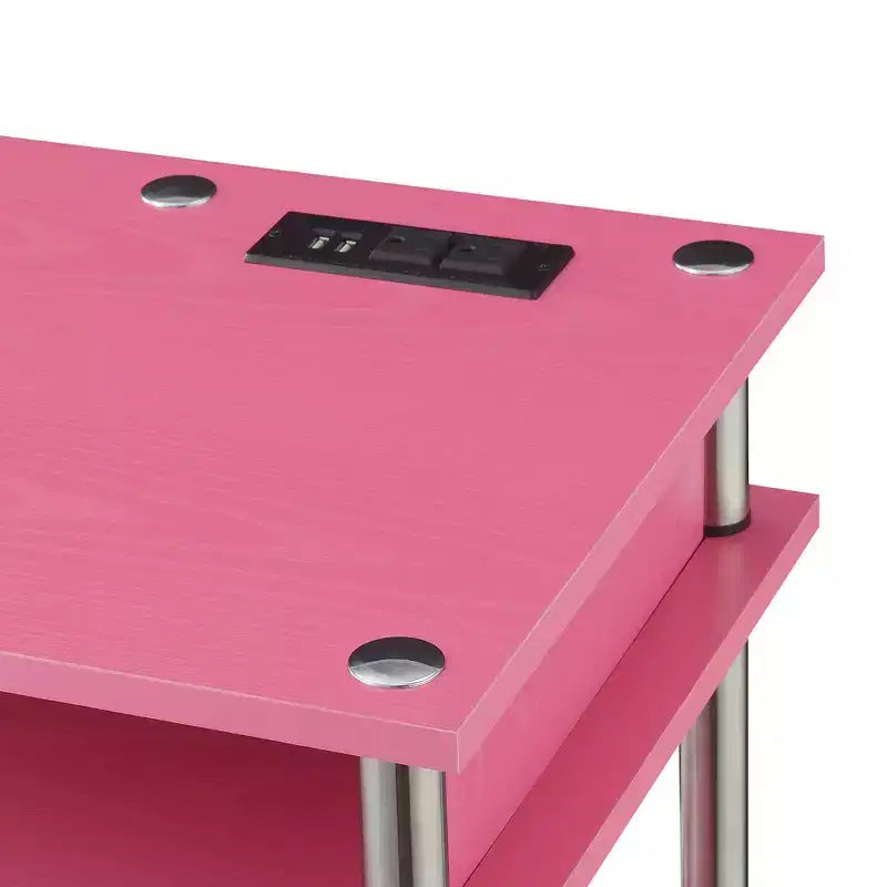 Bureaux pour enfants HomeStock avec étagère ouverte