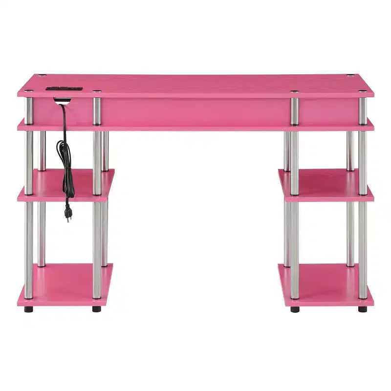 Bureaux pour enfants HomeStock avec étagère ouverte