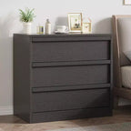 Modern 4-Drawer Dresser for Bedroom, Large Storage & Anti-Tip Design, Small Modern Bedside End Table, for Living Room, Nursery, Entryway