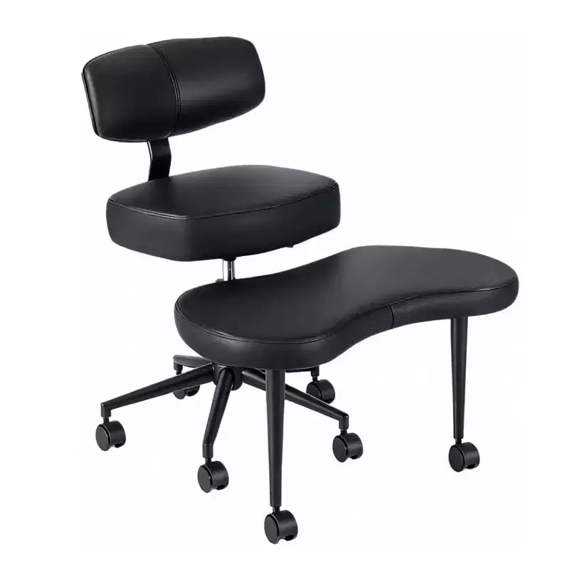JIONJOY Ergonomic Cross-Legged Meditation & Office Chair - 360 Swivel, Adjustable Height, Multi-Position Seat