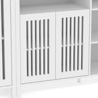 Meuble TV de Ferme avec Étagères, Meuble TV pour Téléviseurs de 70 Pouces, Étagères Réglables, Rangement, pour Salon, Chambre à Coucher