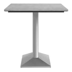 Plateau de table d'intérieur/extérieur Flash Furniture Acadia avec technologie HPL TopGuard et base de table de bistro en fonte