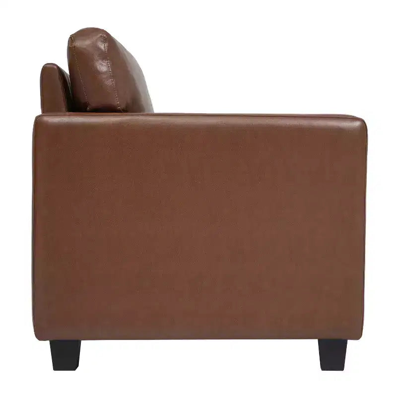 Fauteuil Christopher Knight Home Galen moderne rembourré en similicuir