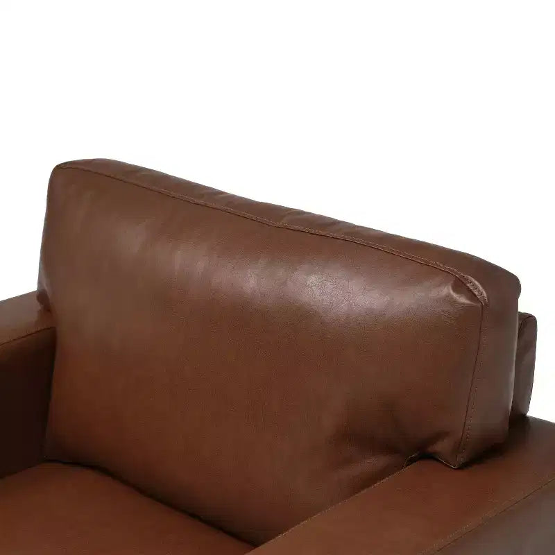 Fauteuil Christopher Knight Home Galen moderne rembourré en similicuir
