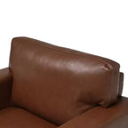 Fauteuil Christopher Knight Home Galen moderne rembourré en similicuir