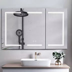 Armoire à pharmacie encadrée Catressa 48 po L x 28 po H avec miroir réglable