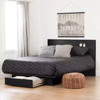 Lits de rangement HomeStock fabriqués à partir de cadre de lit en panneaux de particules