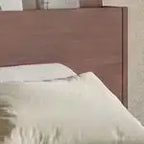 Cadre de lit COZONY, plateforme en bois avec tête de lit de rangement, pied de lit surélevé, lattes robustes, pas besoin de sommier tapissier