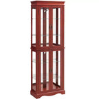 MAYEERTY Meuble de cuisine pour ustensiles MDF+Placage Bois 1 Porte Range-ustensiles Intégré
