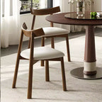 Ensemble de salle à manger rond 5 pièces Torres de GDFStudio en bois massif avec plateau tournant en verre trempé et 4 chaises