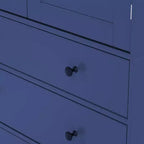 Étagères de porte de garde-manger de cuisine de ferme, armoire de rangement haute autonome avec 3 étagères réglables et 3 tiroirs pour salle à manger