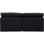 Canapé modulaire en tissu texturé lin Indulge Meridian Furniture