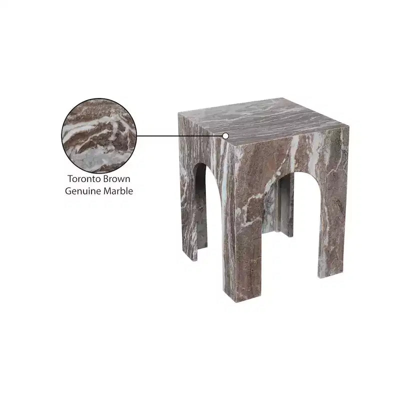Meridian Furniture Table d'appoint Palermo