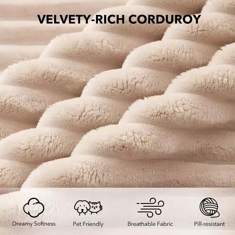 Acekool 107 Canapé modulable Cloud, canapé de sol sans os avec assise profonde pour salon, beige