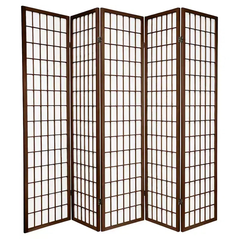 Paravent Shoji à carreaux de 1,80 m – Meuble Oriental