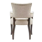 Lot de 2 chaises de salle à manger Brooklyn crème