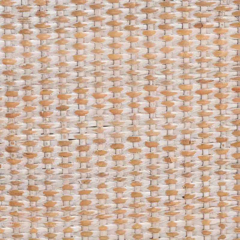 Chaise de salle à manger en rotin bali & pari Papua : Structure en acajou, design bohème, dossier arrondi