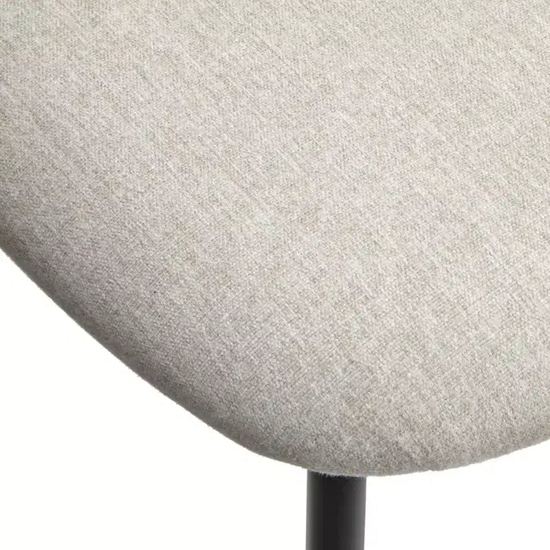 Ensemble de salle à manger rectangulaire 7 pièces Jari Mid Century Modern Lifestorey Chêne/Noir
