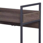 Acme Furniture Chariot de service Jerrick pour bar, fini noyer/noir