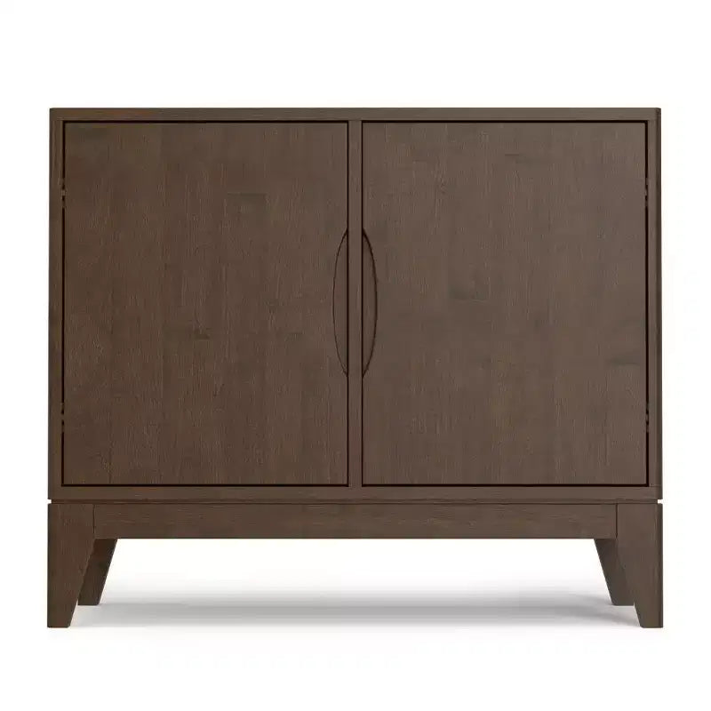 Buffet/armoire de rangement WyndenHall Pearson à 2 portes, couleur Noyer Brun