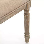 Ensemble de salle à manger rond Isla Pedestal 5 pièces Lifestorey 45,75 po, bois de récupération naturel/gris clair
