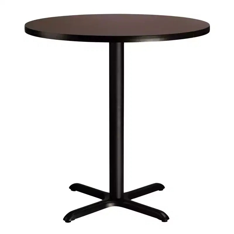 Table à manger ronde à hauteur de comptoir avec plateau composite 36" - Hampden Furnishings : Table de cuisine, Base en acier
