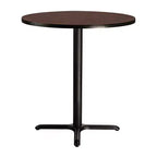 Table à manger ronde à hauteur de comptoir avec plateau composite 36" - Hampden Furnishings : Table de cuisine, Base en acier