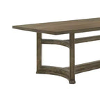 Table de salle à manger Parfield 88" en chêne vieilli - Acme Furniture : Noyer vieilli, 6 places