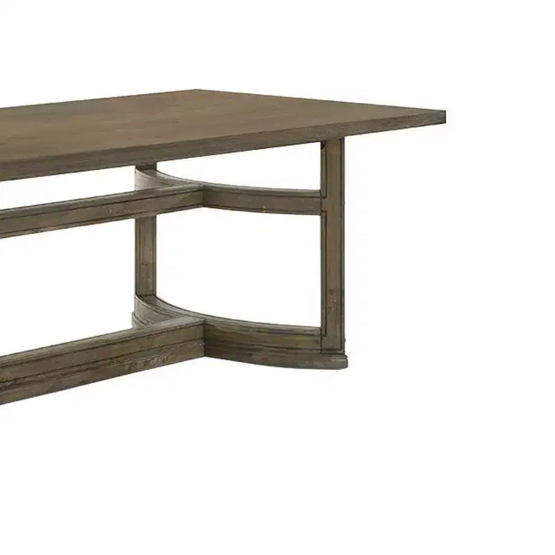Table de salle à manger Parfield 88" en chêne vieilli - Acme Furniture : Noyer vieilli, 6 places