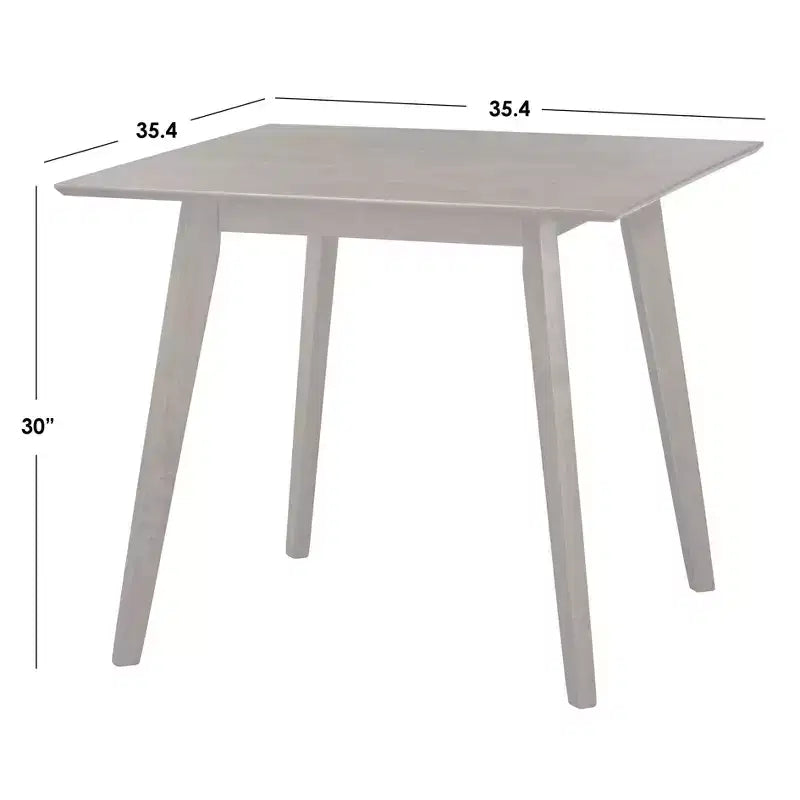 Ensemble de salle à manger carré 5 pièces Buylateral Clybourn Noyer