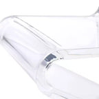 Chaise Z en acrylique transparent Peek – Picket House Furnishings : chaise moderne en Plexiglas sans accoudoirs, sans coussin