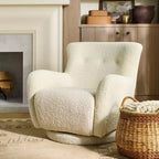 Fauteuil pivotant Kessler crème - Threshold™ conçu avec Studio McGee