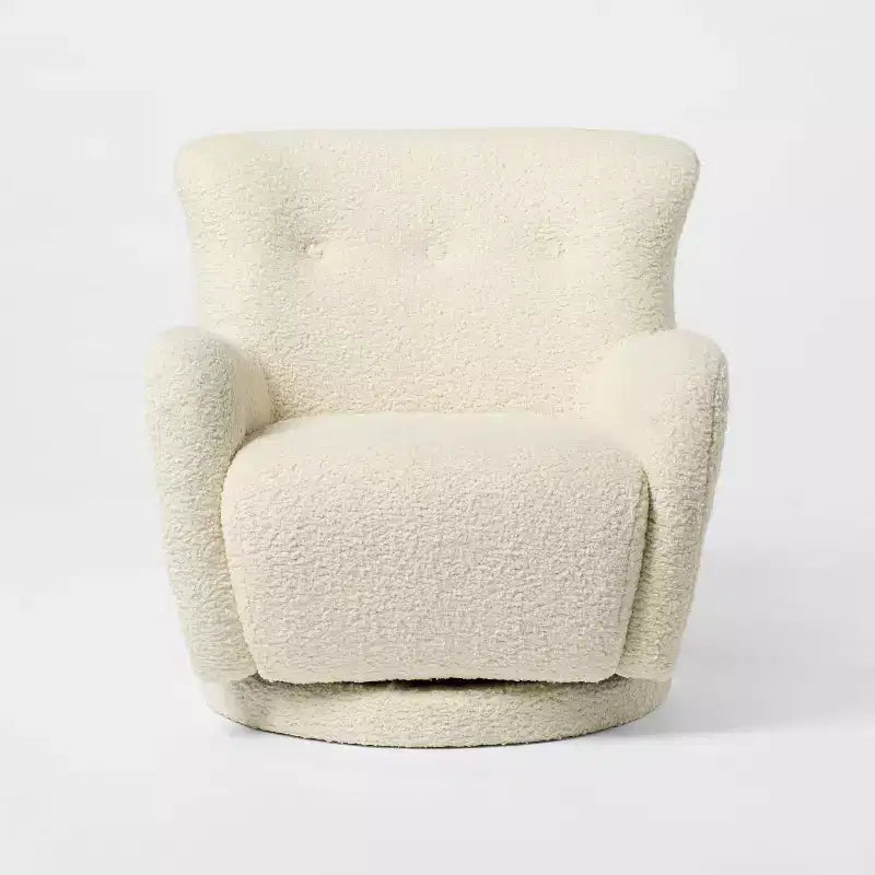 Fauteuil pivotant Kessler crème - Threshold™ conçu avec Studio McGee