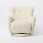 Fauteuil pivotant Kessler crème - Threshold™ conçu avec Studio McGee
