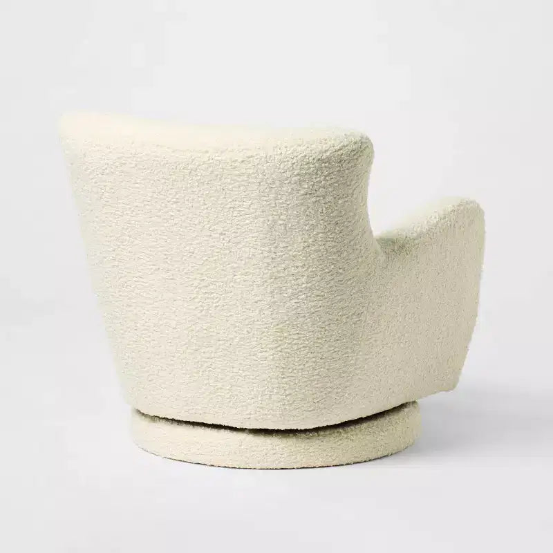 Fauteuil pivotant Kessler crème - Threshold™ conçu avec Studio McGee