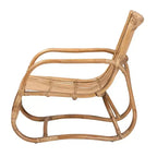Fauteuil d'appoint en rotin naturel Blanca marron - bali & pari