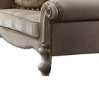 Acme Furniture Picardy Chaise d'appoint Tissu/Perle Antique