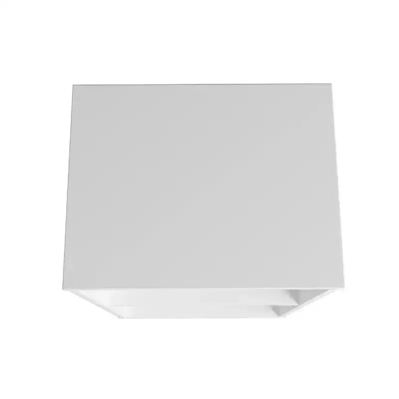 Table de chevet Essex blanc/zébré - Manhattan Comfort