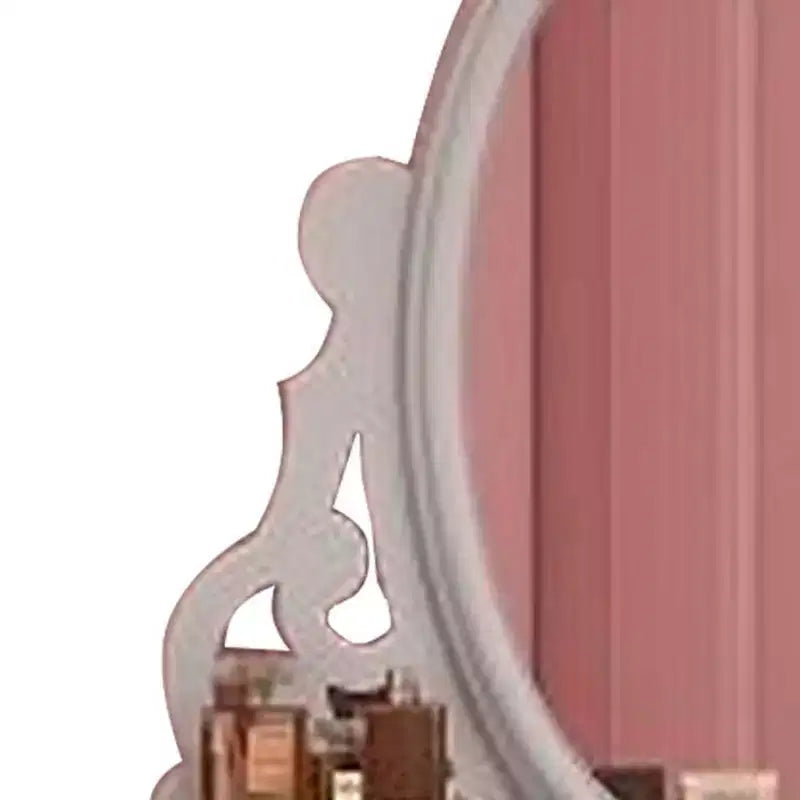 Miroir de commode Flora Acme Furniture, finition blanche
