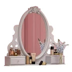 Miroir de commode Flora Acme Furniture, finition blanche